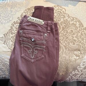 Rock Revival Mauve Jeans